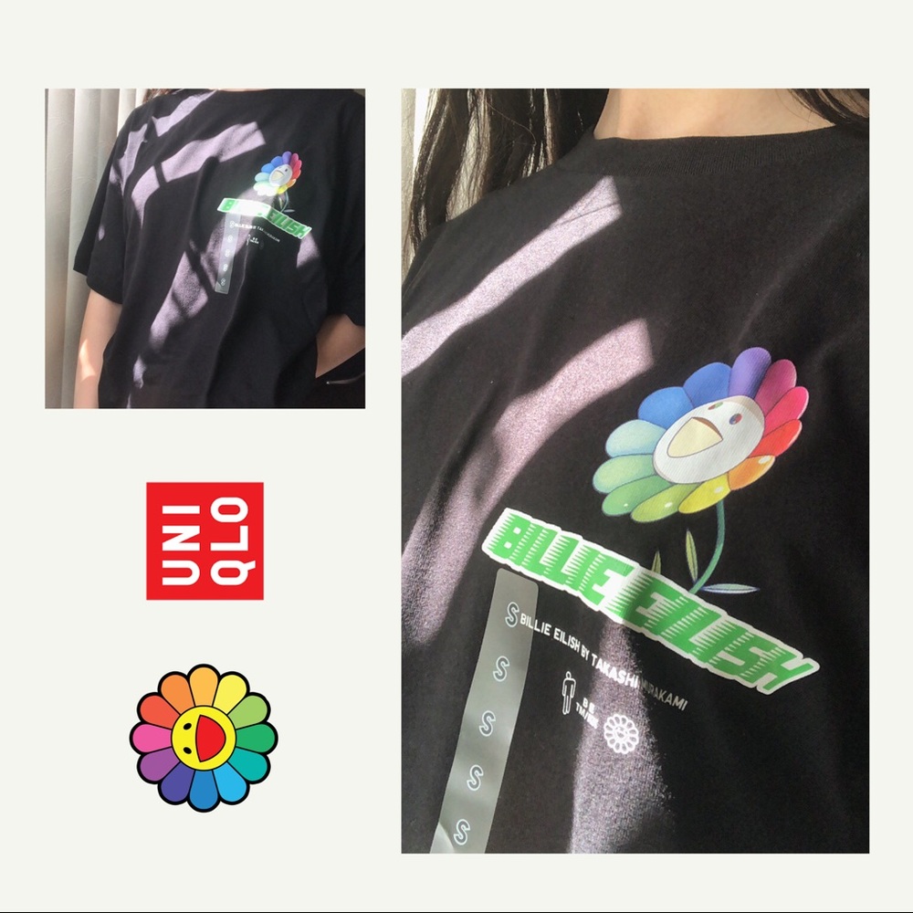 billiexmurakami oversized graphic t shirt